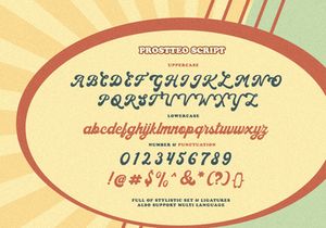 Prostteo - Bold Script Font