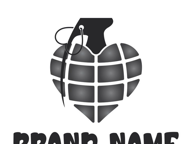 Love Grenade Logo Design