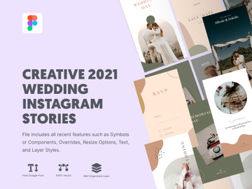 Black Friday - 98% OFF Entire Store Creative 2021 Wedding Instagram Stories preview picture