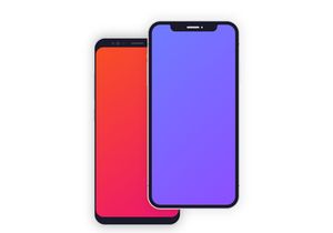 XXL Mockup Pack [Flat Design / Outline Design] 