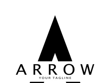Arrow vector illustration icon Logo Template design preview picture