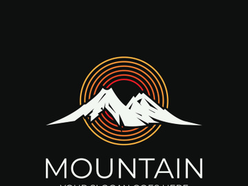 Mountain logo preview picture