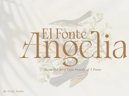 Angelia - Beautiful serif family preview picture