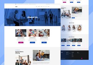 Tech Company Website UI Kit