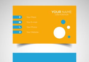 10 Double-sided creative and modern business card template. Vector illustration
