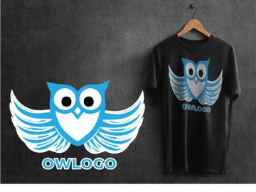Owl t shirt design preview picture