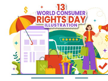 13 World Consumer Rights Day Illustration preview picture