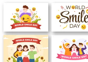17 World Smile Day Illustration