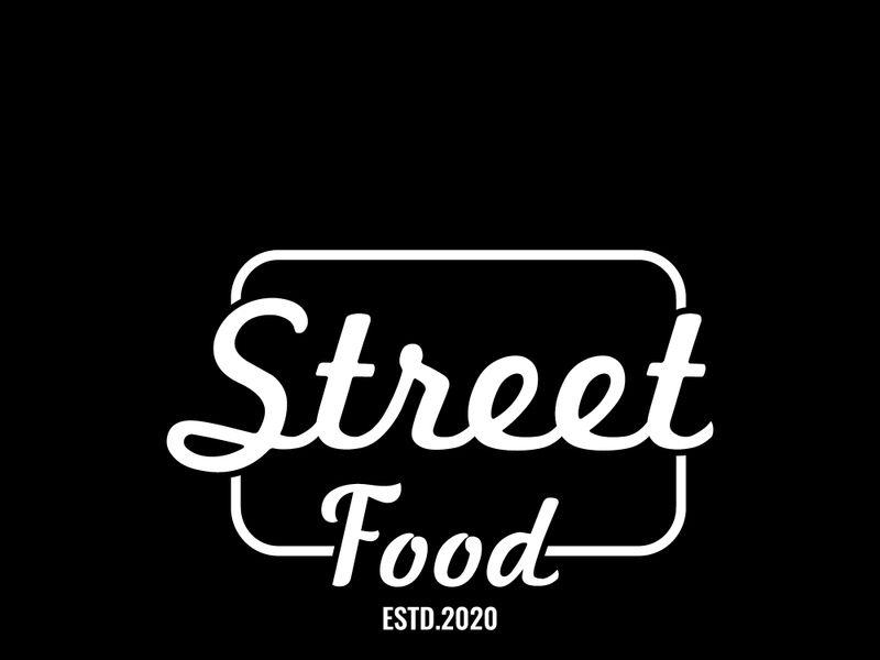 street food logo for restaurant.