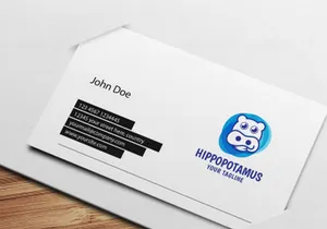 unique hippos - Logo Template