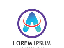 modern and creative initial letter A logo.