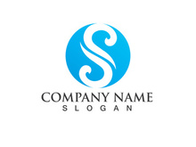S Logo and symbol vector icon