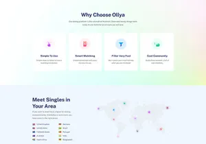 Dating Social Network Template