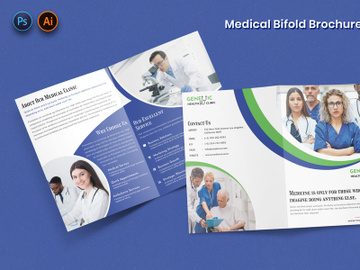 Medical Brochure Bifold Template-02 preview picture