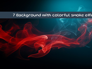 Background with colorful smoke effects preview picture