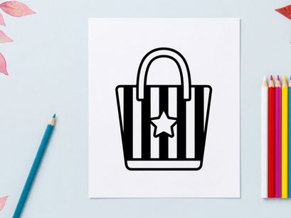 3D render of transparent Halloween tote bag with glowing star lock. Clear plastic trick-or-treat bucket featuring illuminated padlock and celestial...