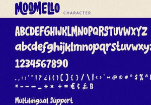 Moomello - Display Font