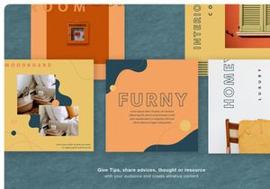 FURNY Instagram Pack | PSD