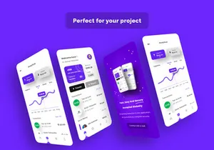 Paypal Wallet App UI Kits