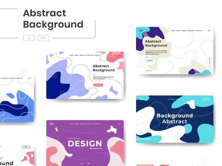 Abstract trendy background