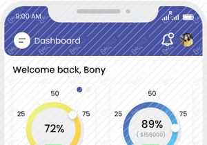 Chart and Graph Mobile App UI Kit