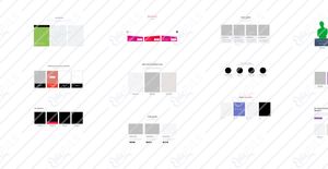 28 Team Blocks Widgets für Web-UI-Kit