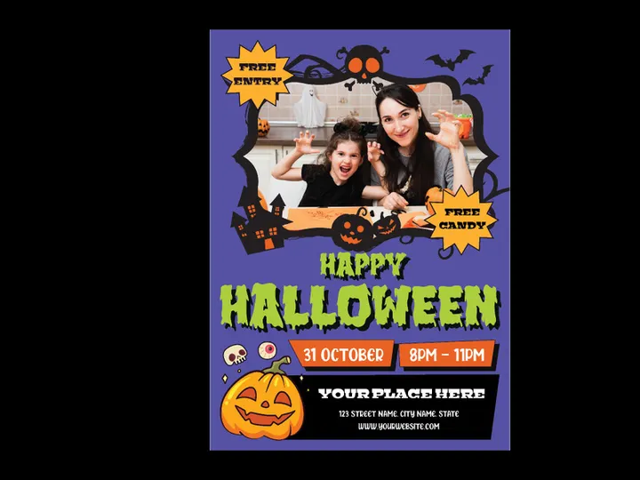 Halloween Day Flyer