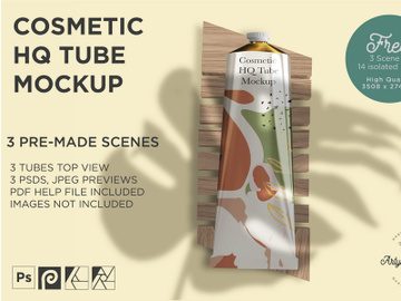 Cosmetic HQ Tube Mockup preview picture