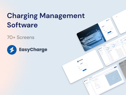 Charging Station Management Software Template for FIGMA