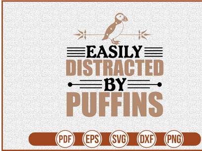 Easily Distracted by Puffins