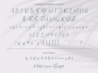 Gabrialle - Casual Script Font