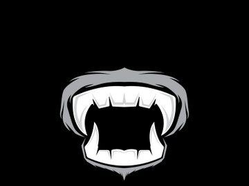 Mouth angry logo and symbol vector template icon preview picture