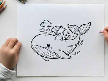 Sleeping baby in womb vector illustration flat design preview picture