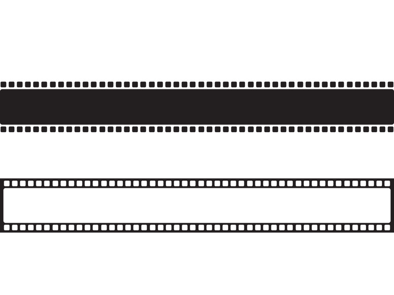 Abstract film icon illustration template