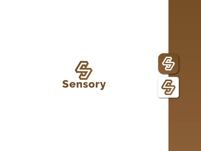Lettermark s logo - letter s logo - business logo - trendy logo design