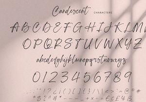 Candescent - Handwritten Font