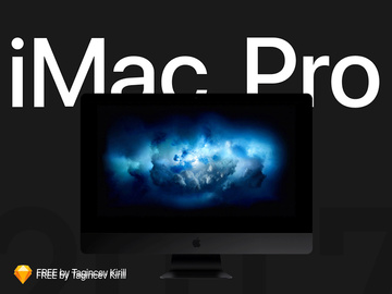 iMac Pro Free Sketch preview picture