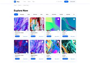 Rapy - NFT Marketplace Figma Template