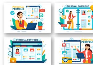 12 Personal Portfolio Illustration