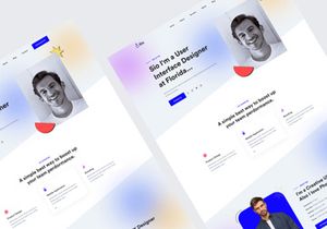 Sio - Personal Portfolio Website Figma Template