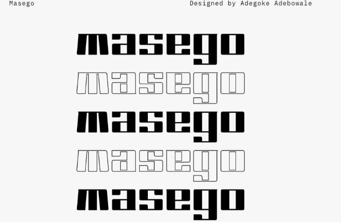 Masego - Free Font