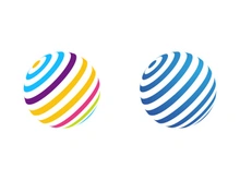 Global Wire World icon illustration