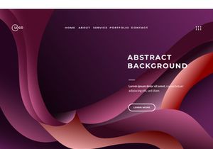 Abstract Background Dynamic Wave Colorful