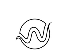 W Letter Logo Template