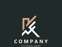 Letter KA, AK initial Logo, simple and Luxury monogram Icon Vector business identity design Template