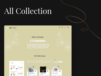 Jewellery UI Template