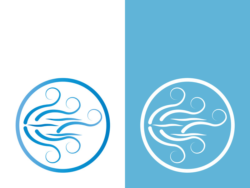 Wind icon vector illustration design template