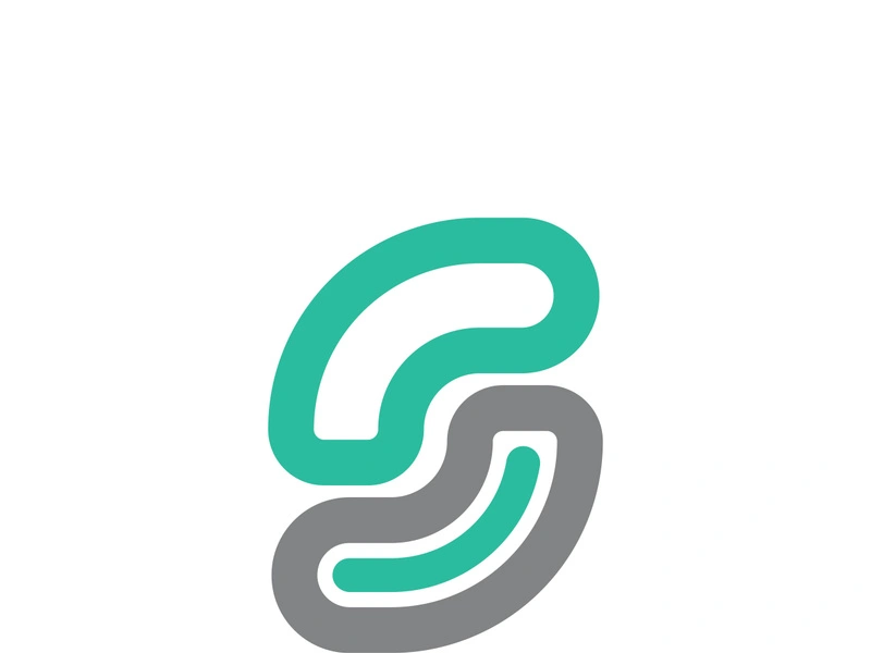 Business corporate S letter logo design vector