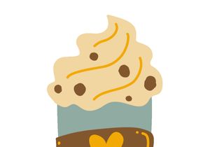 Animation milk tea stamps format GIF, MP4