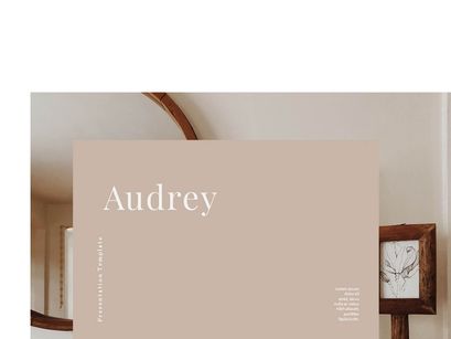 Audrey - PowerPoint Template